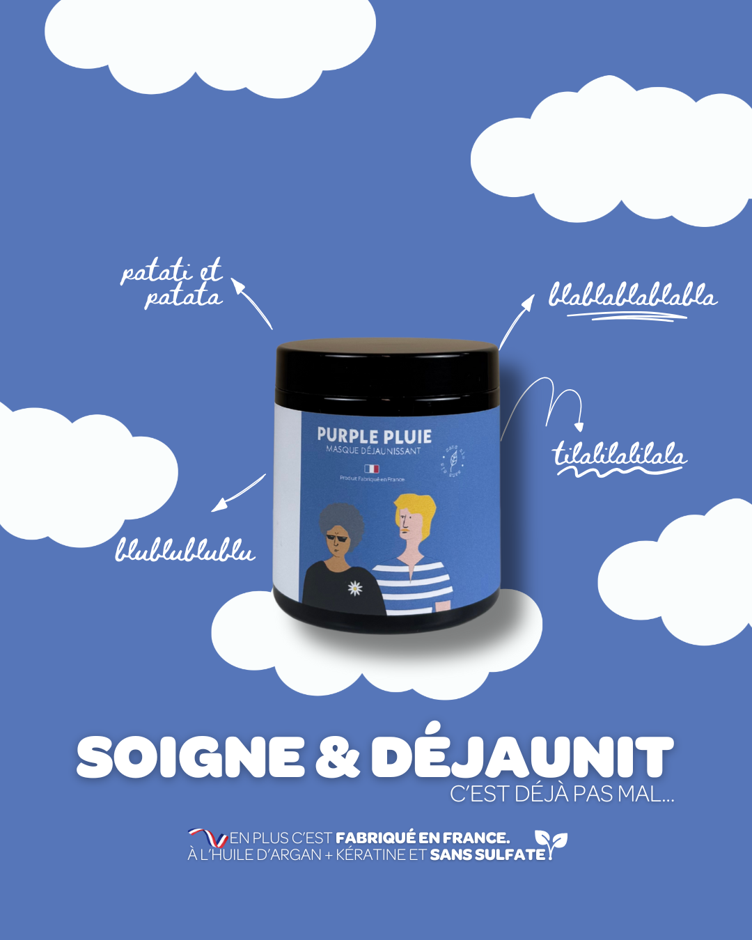 Masque déjaunissant