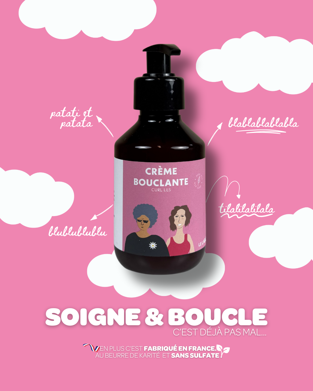 Crème bouclante
