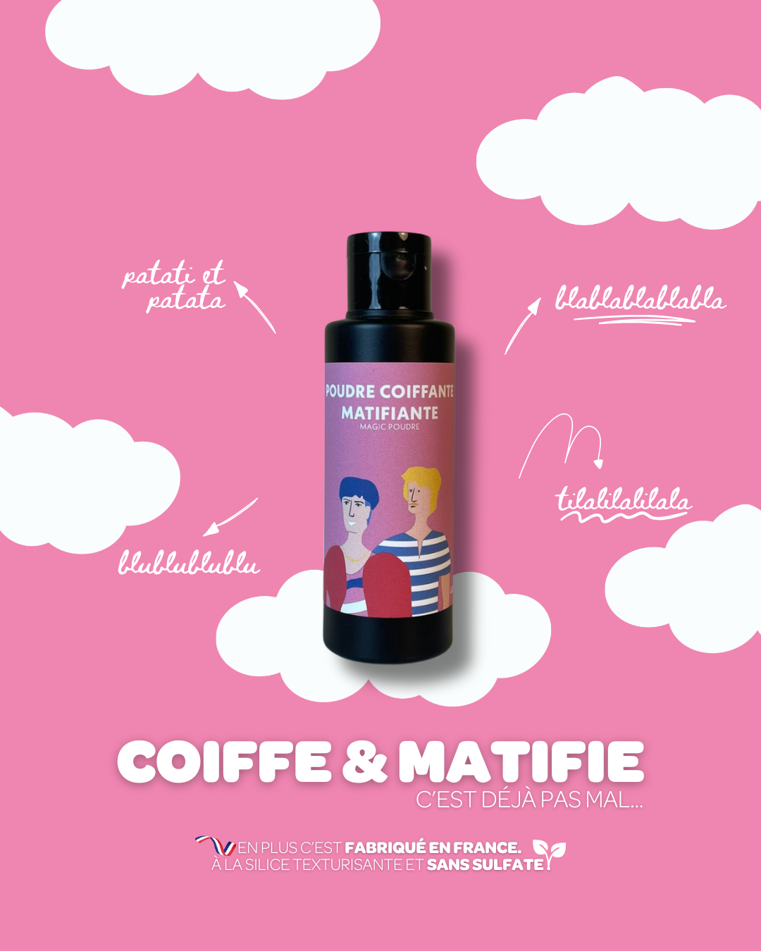 Poudre coiffante